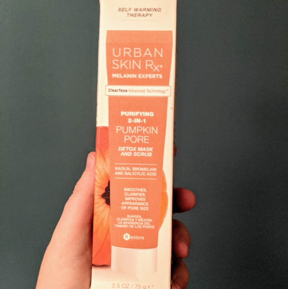 Urban Skin Rx Pumpkin Pore Detox Mask and Scrub